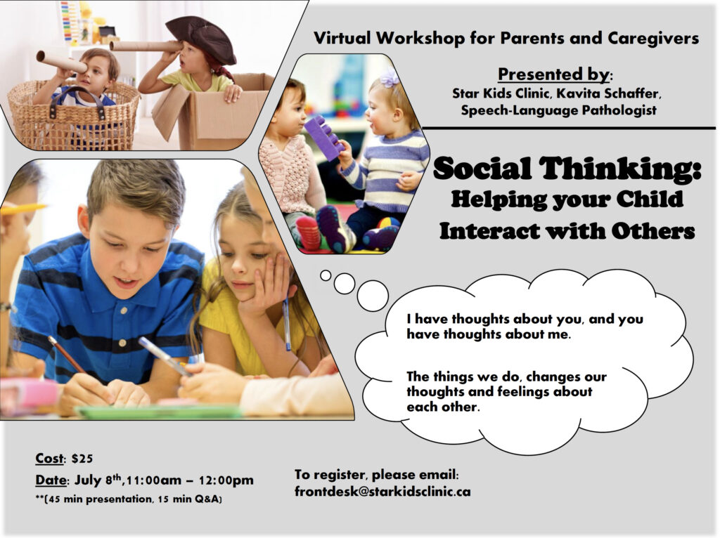 Social Thinking: Helping Your Child Interact With Others - Star Kids Clinic